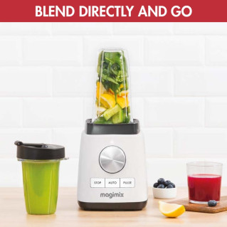 Blender Power 4 Blend And Go Bundle - White