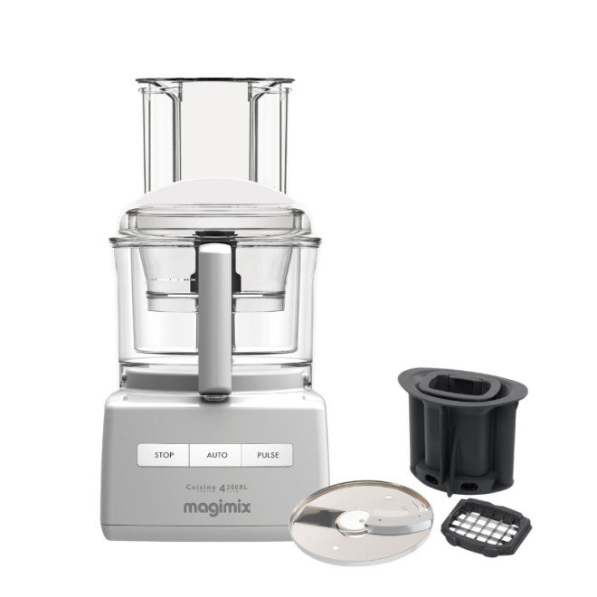 Magimix 4200XL Food Processor + Dicing Kit White | Made in France