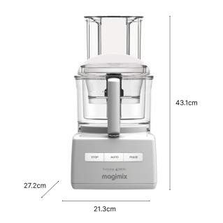Magimix 4200XL Food Processor + Dicing Kit White | Made in France