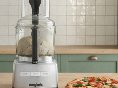 How to Make Pizza Dough at Home (Using a Food Processor)